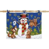 Verachtert Adventskalender "Schneemann mit Waldtieren"
