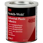 3M Scotch-Weld Lösemittelklebstoff auf Basis Synthetischer Elastomere 4693, Transparent, 18,925 l