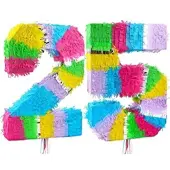 Playflip Pinata Zahl 25 bunt pastell