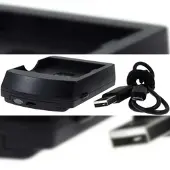 Powery USB-Ladegerät für Akku Fujifilm Typ NP-45A