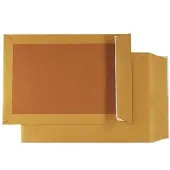 M-Wave mayer-network 30002489 Papprückwandtaschen Recycling - C4, ohne Fenster, 110 g/qm, braun, 125 Stück