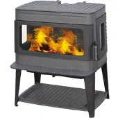 Plamen Gusskaminofen Authentic 50 mit Herdplatte und 12kW