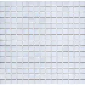 Premium Mosaic Glasmosaik weiß 33x33 cm glanz MOS20WHHM