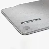 Mercedes-AMG EQS V297 Veloursmatten 4-teilig weiß A29768036061D57