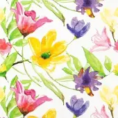 Home Fashion , Lucy, Lunch-Servietten aufgefaltetes Maß 33 cm x 33 cm, im Viertelfalz, 20 Stück pro Pack, 12 Pack pro Karton