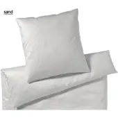 Elegante Bettwäsche Sister Stripe - 135x200 cm + 40x80 cmsand