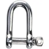 PLASTIMO D Forged Schäkel Silber 12 mm Silber 12 mm