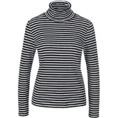 Peter Hahn Rollkragen-Shirt schwarz, 40