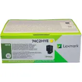 Lexmark 74C2HYE, Gelb, 1 Stück(e)