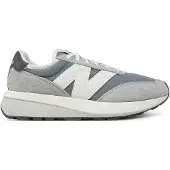 New Balance 370 Wildleder-Sneaker, Grau 45 EU