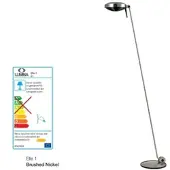 Lumina Elle 1 Stehlampe nickel gebürstet