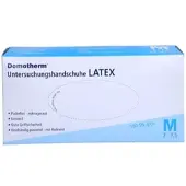 UEBE Visomat® Domotherm Untersuchungshandschuhe Latex Unsteril Puderfrei M Bla