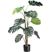 Creativ Green Creativ-green Kunstpflanze Splitphilodendron, im Topf, Höhe 140 cm