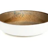 Excelsa 6er-Set tiefe Teller Demetra aus Keramik 18x5 cm mehrfarbig