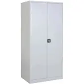Ceha Akten- und Mehrzweck Kleiderschrank 180 x 80 x 38 cm in lichtgrau