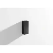 Hewi System 900 Desinfektionsmittelspender 900.06.00860DC Edelstahl pulverbeschichtet schwarz tiefmatt