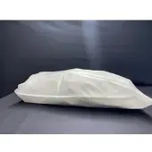Mank Einweg Bettwäsche, Kissenbezug aus PP-Vlies weiß, 50x70cm, 20 Stück -