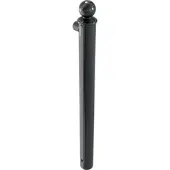 SCHAKE Endpfosten für Schutzgeländer Ø60mm + Alu, Kugelkopf Gesamtlänge 800mm, für Oberholm,