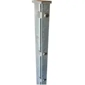 FA-Bausysteme Zaunpfosten Feuerverzinkt Abdeckschiene Höhe: 1030 mm