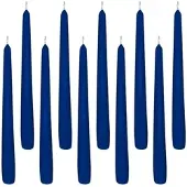 Gastro 10 Spitzkerzen dunkelblau 23,5 x 245 mm