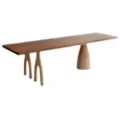 360Home Massiv Holz Esstisch Langer Tisch 1.8m