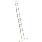 Layher Topic 1035 Schiebeleiter mit Quertraverse 2x16 Sprossen