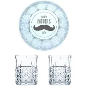 Nachtmann Whiskyglas mit Gravur Happy Father's Day, 2er Set