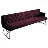 KAWOLA ESSZIMMERBANK CHARME Violett Velvet