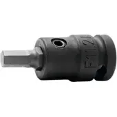 KOKEN Ko-Ken IMPACT-Schraubendrehereinsatz, 6-kant, 1/2 Zoll, Sechskant: 12 mm