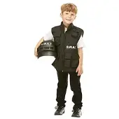 Buttinette Kinder-SWAT-Weste "Spezialeinsatz"