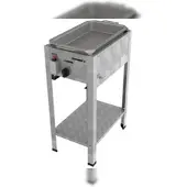 ChattenGlut Professional Gastrobräter 1-flammig Standgerät 4,5kW und Pfanne