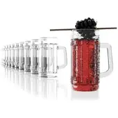 Stölzle 12x Oberglas Gambrinus Schnapsglas Mini Bierkrug 40 ml, geeicht
