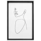 Walther design Rahmen 20x30 Silhouette schwarz