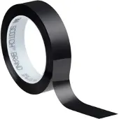 3M Polyesterklebeband 8422 , schwarz , 50 mm x 66 m, 0,06 mm