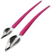 FM Professional Fackelmann Déco-Spoon, 2-tlg., Dekorierlöffel, Dekor Löffel, 21590