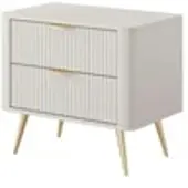 Möbel Kraft Nachtkommode ¦ beige ¦ Maße (cm): B: 63 H: 55
