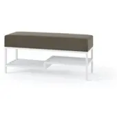 Möbel Kraft Polsterbank ¦ grau ¦ Maße (cm): B: 100 H: 45
