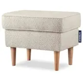 Konsimo Hocker Stralis ¦ creme ¦ Maße (cm): B: 41 H: 43