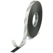 TESA ACXplus 7062 High Adhesion, 1260mmx25m, 0,5mm, schwarz, weißer Papierliner