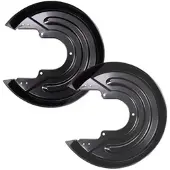 BESTPRICE 1x Deckblech für Bremsscheibe Hinten [Hersteller-Nr. 31527593] für VW, Seat
