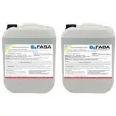 Faba Chemie FABA Flächendesinfektionsmittel 2 x 5 L Flächendesinfektion Oberflächen Desinfektionsmittel ohne Alkohol