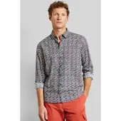 Bugatti Herren Freizeithemd mit Under-Button-Down