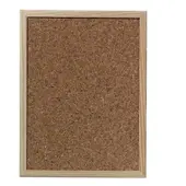 Herlitz Pinnwand 30x40cm Holzrahmen natur Packung mit 12 Stück