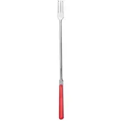 Mepra FONDUEGABEL ROT FANTASIA, 12er Set