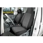 Walser, Robert Transporter Sitzbezüge Universalgröße, Autoschonbezug für 1 Einzelsitz (Pilotensitz), Auto Sitzbezüge aus Premium Jacquard, Einzelsitzbezug Transporter, Auto Sitzauflagen für Van