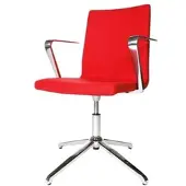 Topstar Besucherstuhl »Cube« höhenverstellbar rot, 51x4252 cm