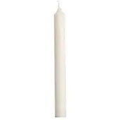 Jaspers Kerzen Opferkerzen Elfenbein mit Loch 180 x Ø 16 mm, 25 Stück