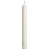 Jaspers Kerzen Opferkerzen Elfenbein ohne Loch 195 x Ø 19 mm, 25 Stück