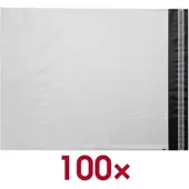 DocuCARE® 100er-Pack Folienversandtaschen »classic light« DIN C2 ohne Fenster weiß weiß, 52.5x45 cm