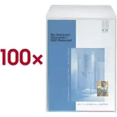 DocuCARE® 100er-Pack Folienversandtaschen »ohne Fenster« DIN C4 transparent transparent